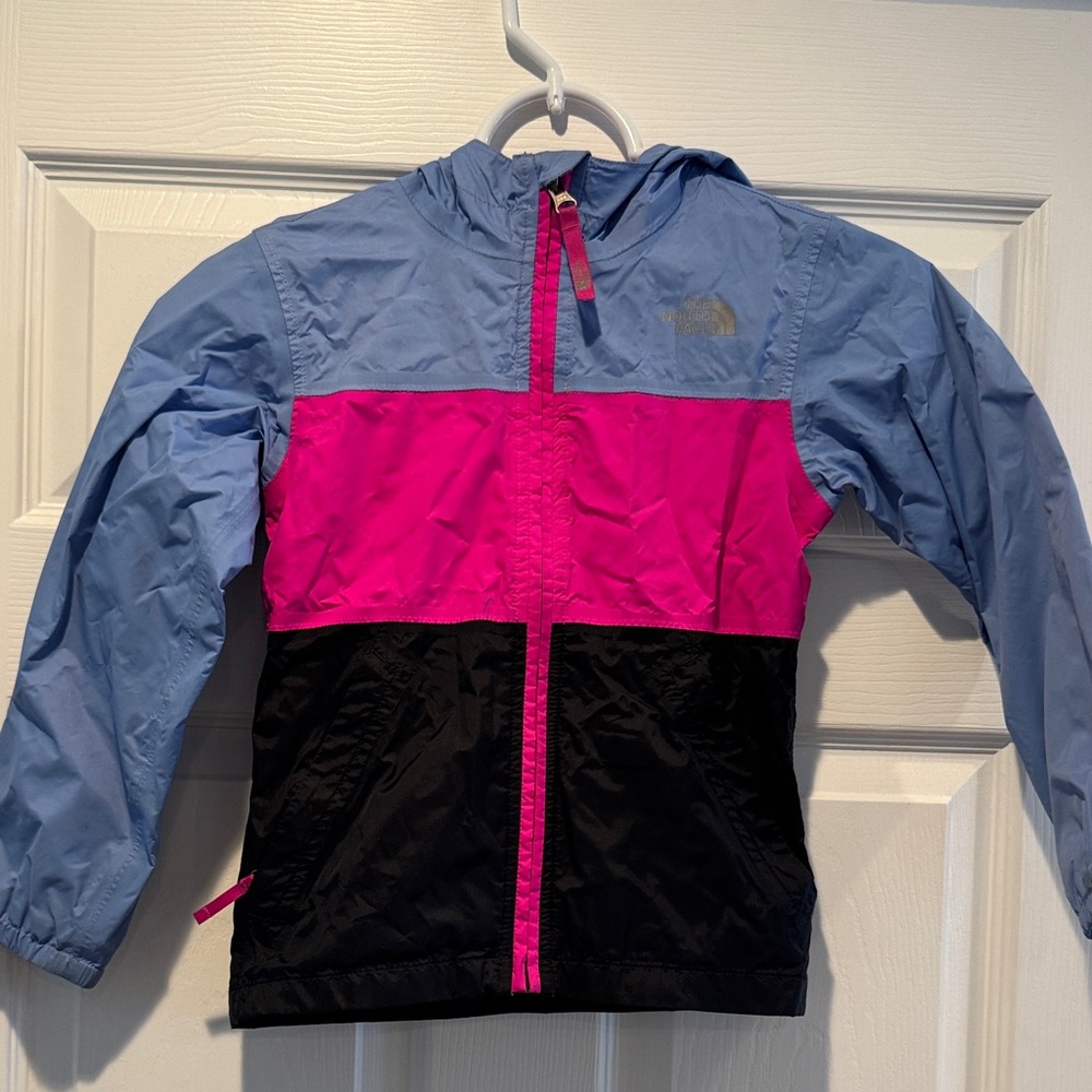 The North Face Kids Raincoat - Blue, Pink, Black